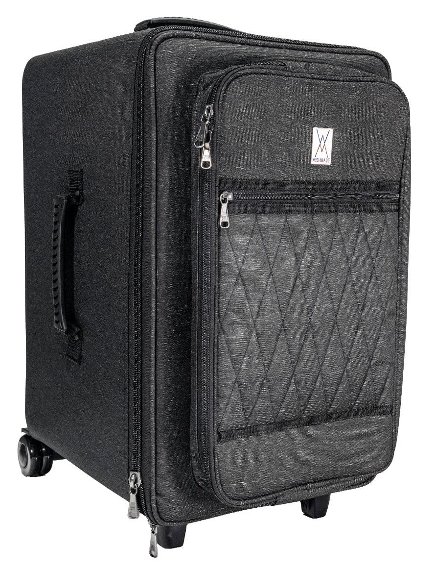 Flight case darbouka Sala FLY-4 avec roues 360 degrés et poignée trolley