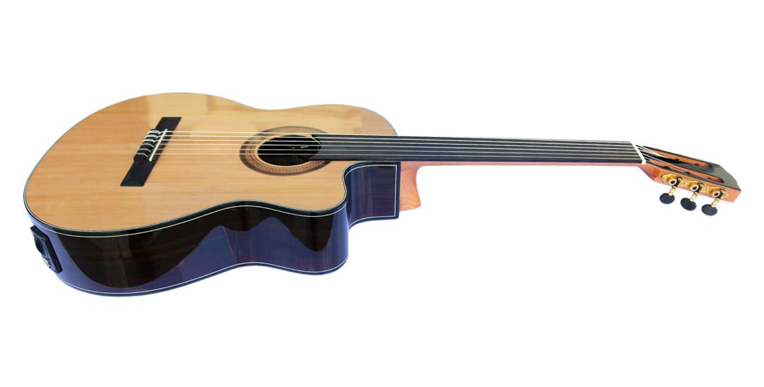 Båndløs elektrisk klassisk guitar med equalizer CP-3
