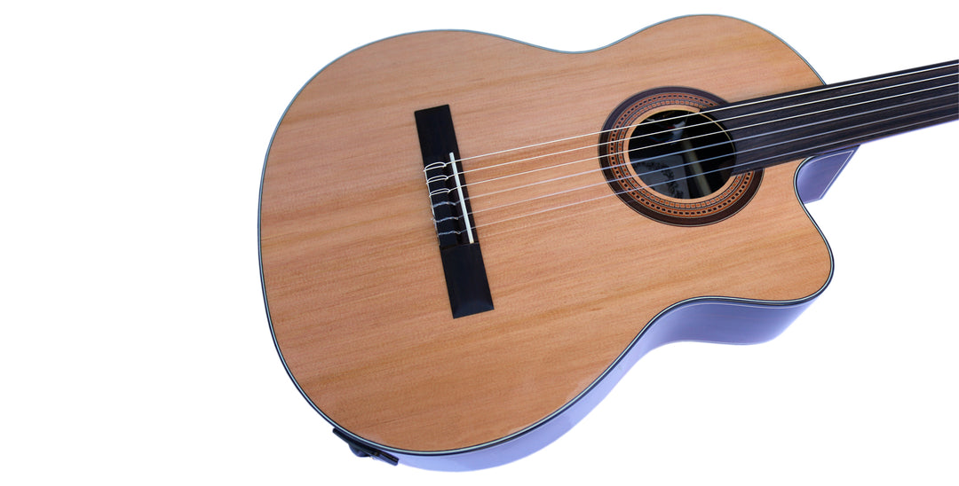 Båndløs elektrisk klassisk guitar med equalizer CP-3