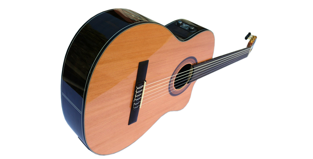 Båndløs elektrisk klassisk guitar med equalizer CP-3
