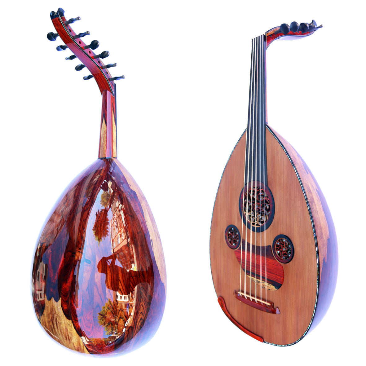 Arabische cocobolo-oud van Miras MRS-44