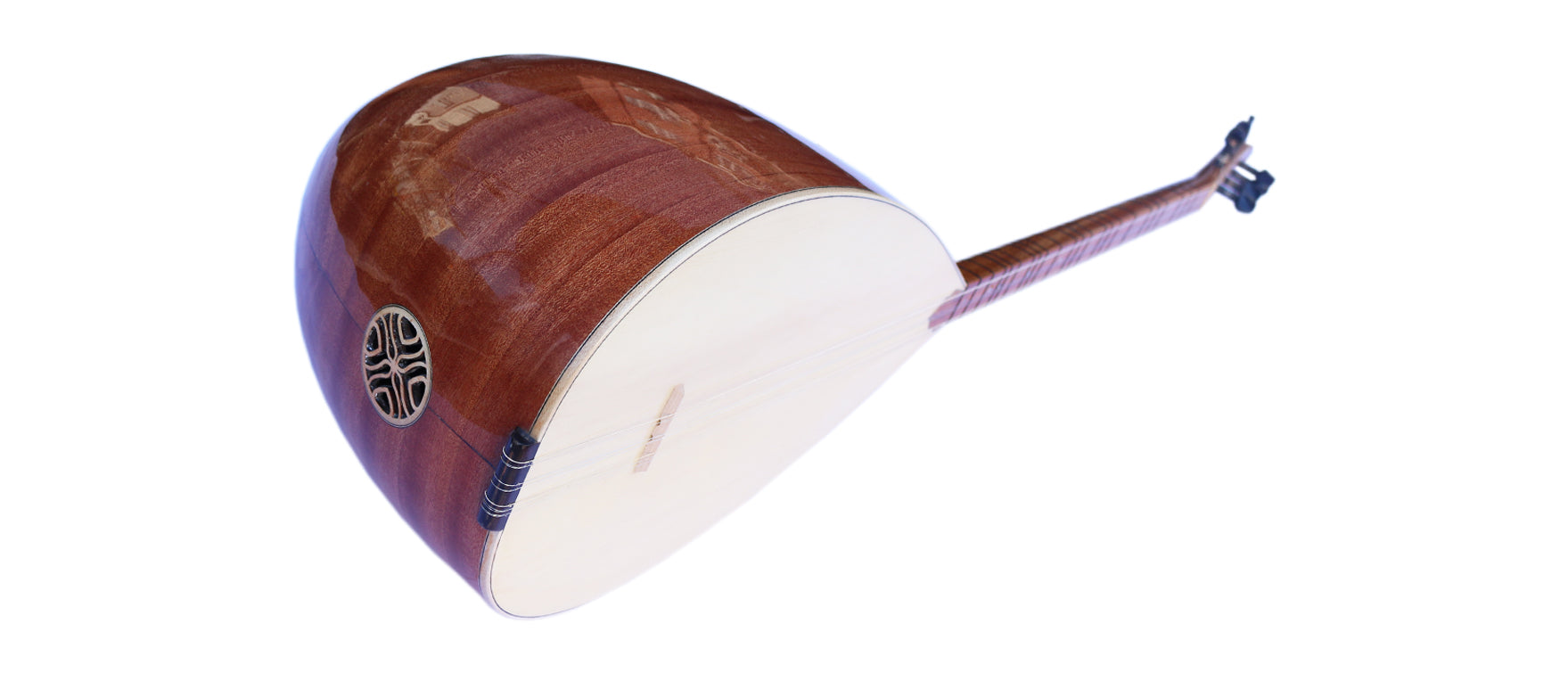 Handgefertigtes Mahagoni-Langhals-Baglama OSL-201 von Sala
