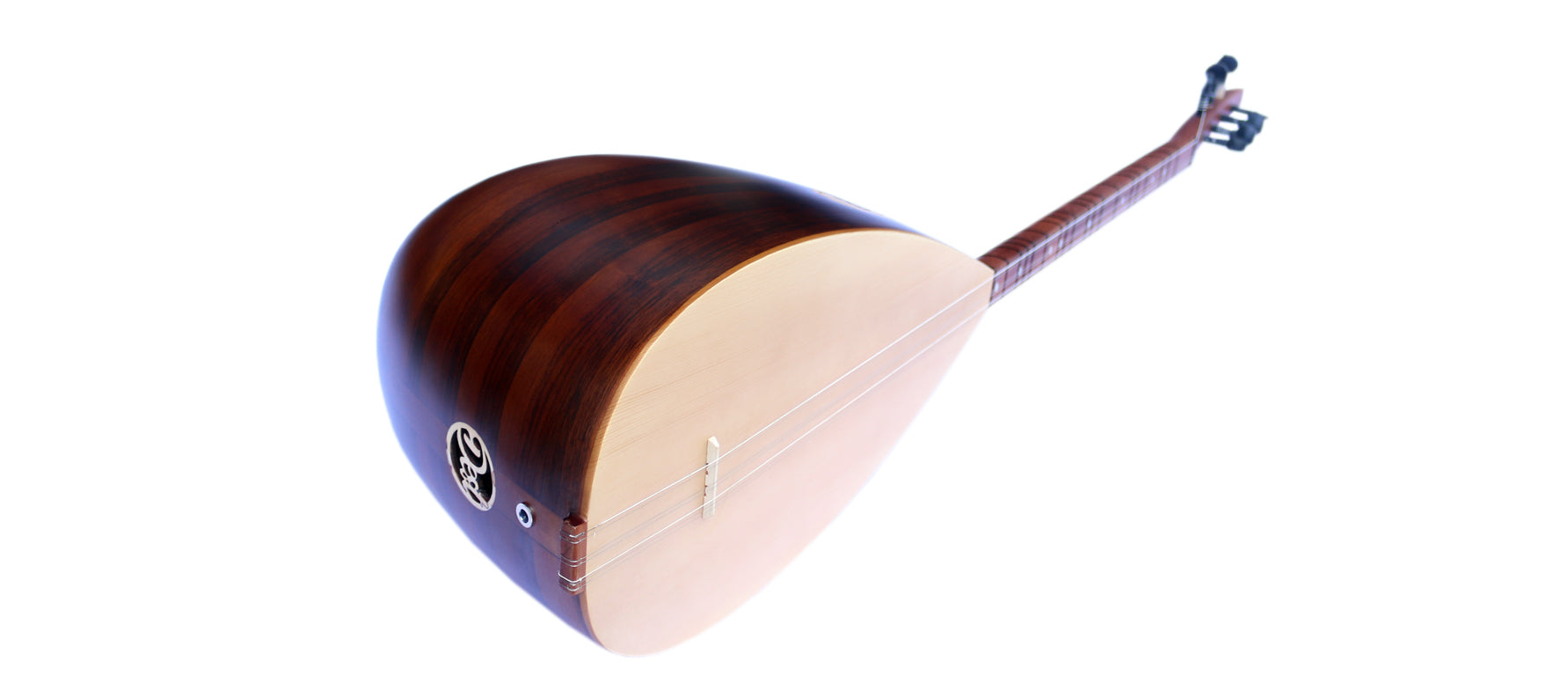 Handgefertigtes Mahagoni-Kurzhals-Baglama ASK-201 von Dest