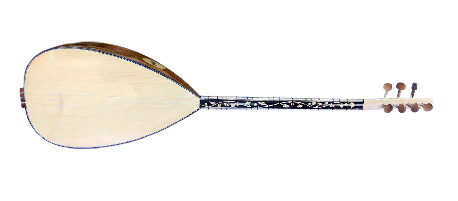 Maulbeere-Kurzhals-Baglama ASK-306 von Dest