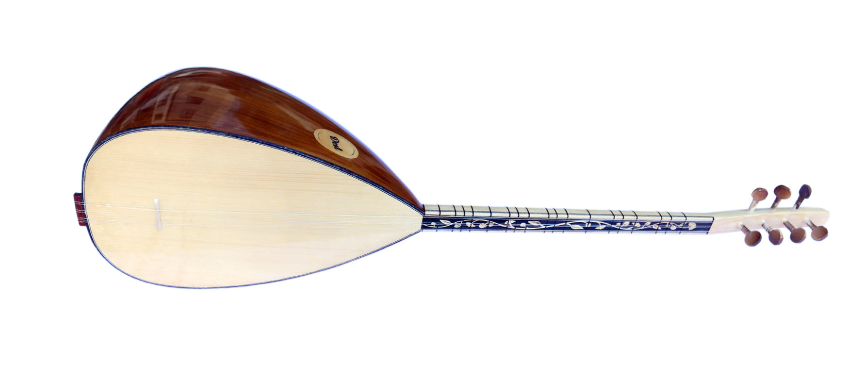 Dest Türkisches Maulbeere-Kurzhals-Baglama ASK-306