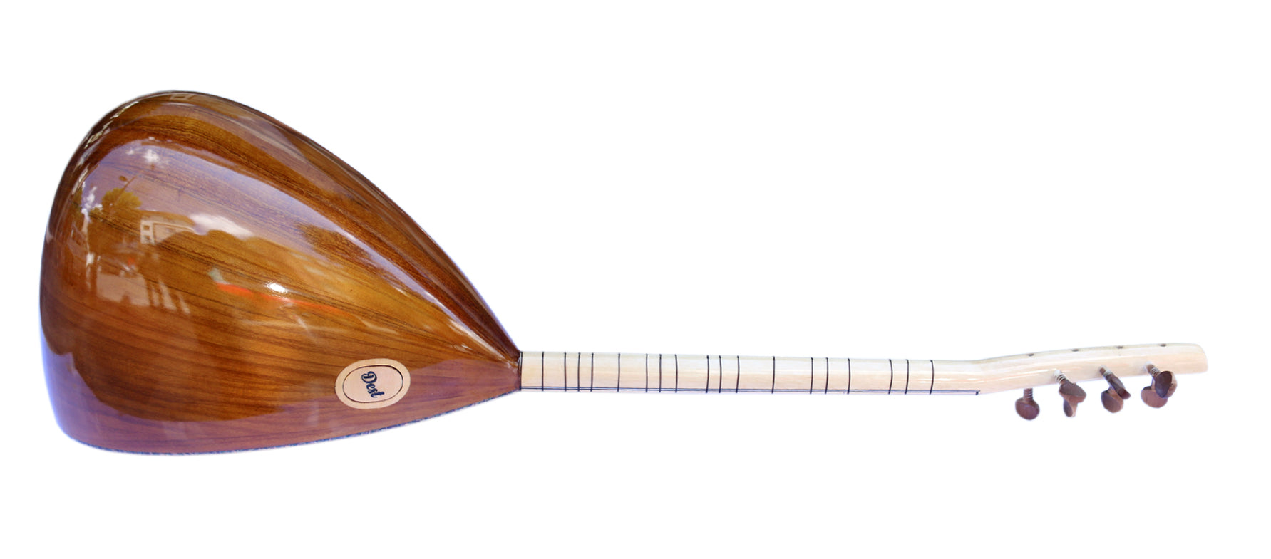 Maulbeere-Kurzhals-Baglama-Saz ASK-306 von Dest