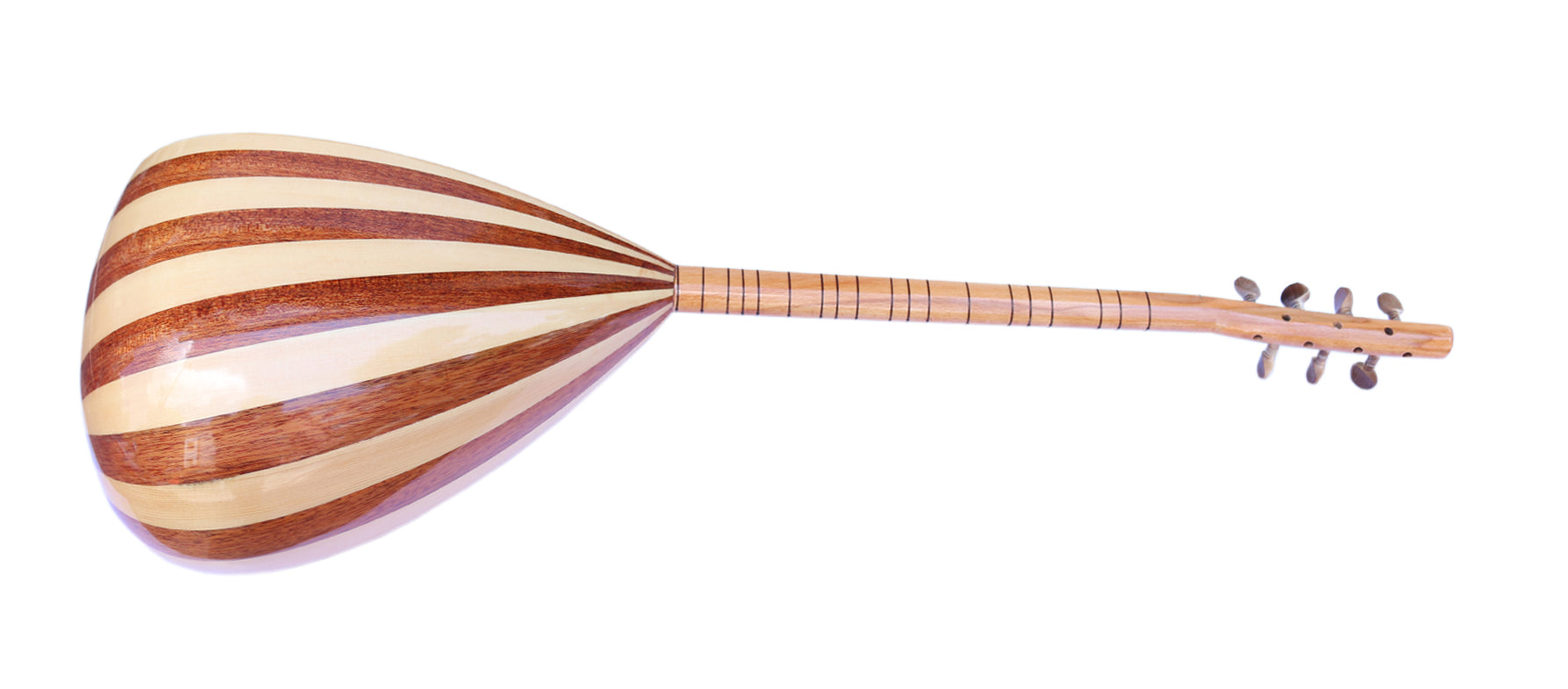 Dest Mahagoni-Ahorn-Kurzhals-Baglama CSS-123