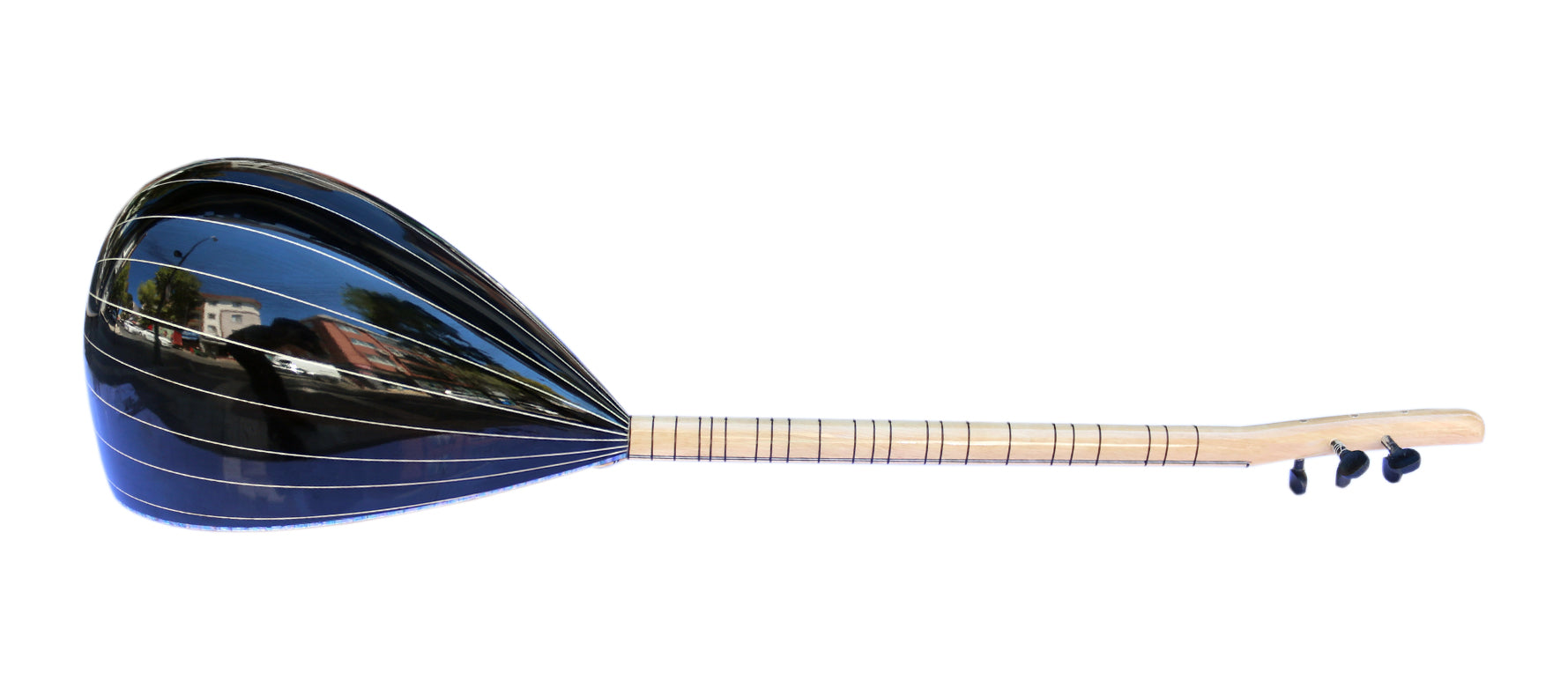 Wenge Elektro-Baglama Saz ASEL-104 von Dest