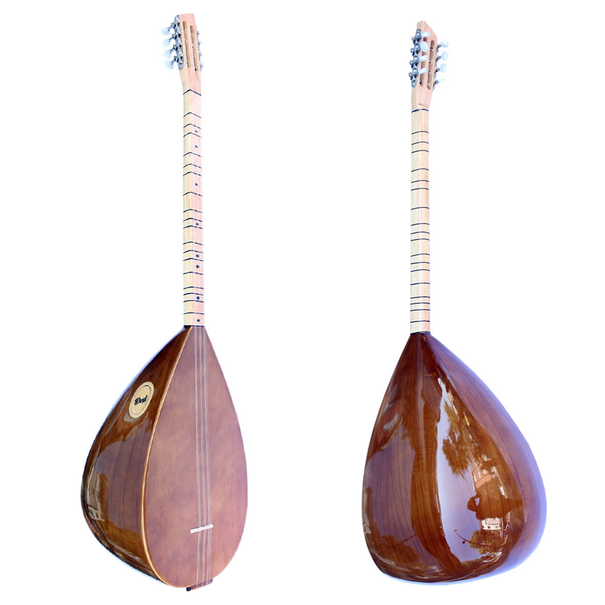 Türkisches Qualitäts-Kurzhals-Baglama ASK-206G aus Maulbeere von Dest