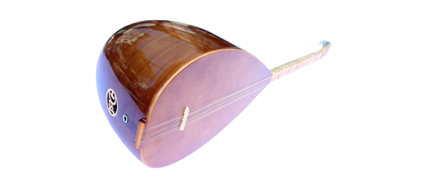 Handgefertigtes Maulbeere-Kurzhals-Baglama ASK-206G von Dest