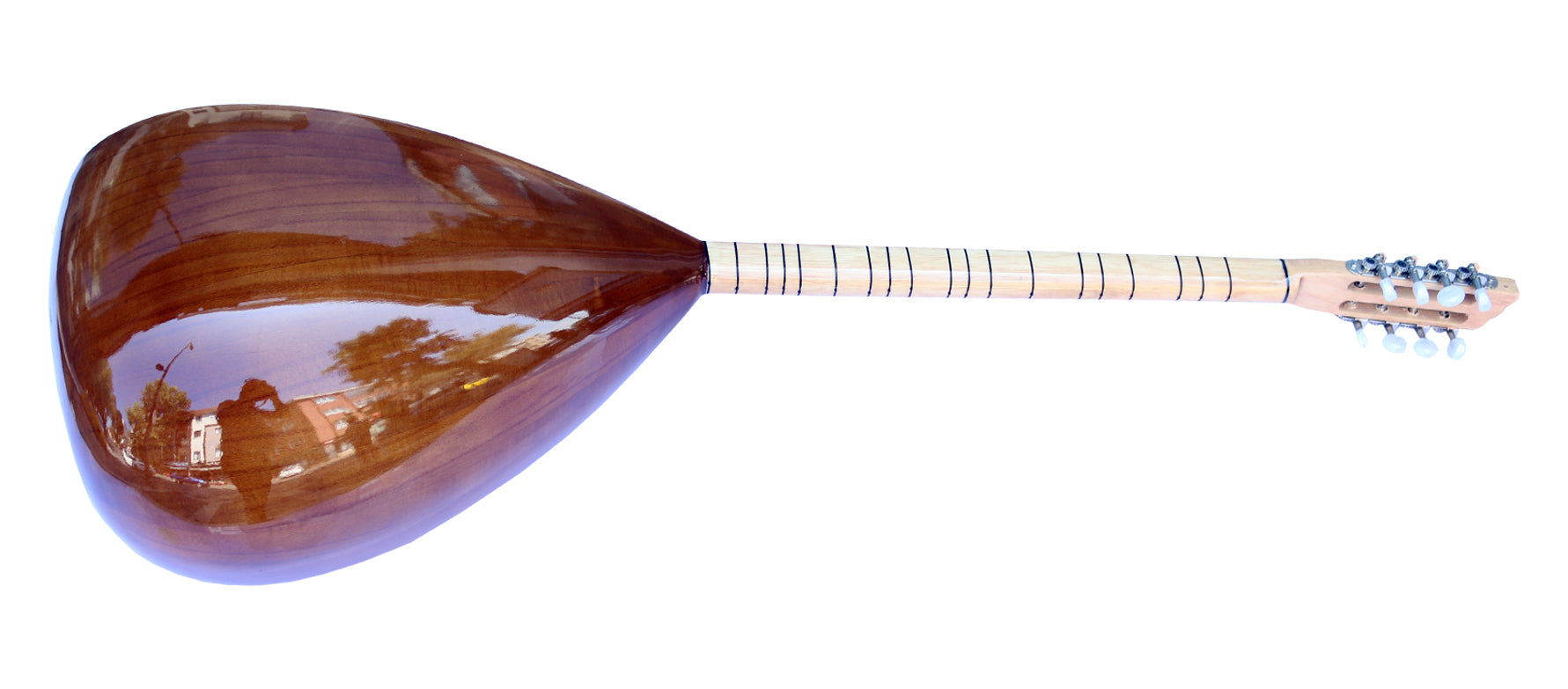 Maulbeere-Kurzhals-Baglama-Saz ASK-206G von Dest
