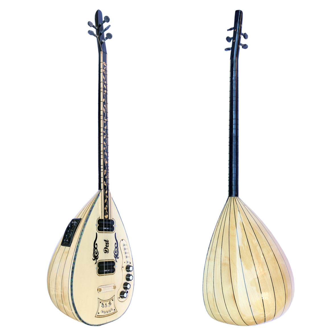 Dest E-Baglama Saz RT1 mit eingebautem Rhythmussystem
