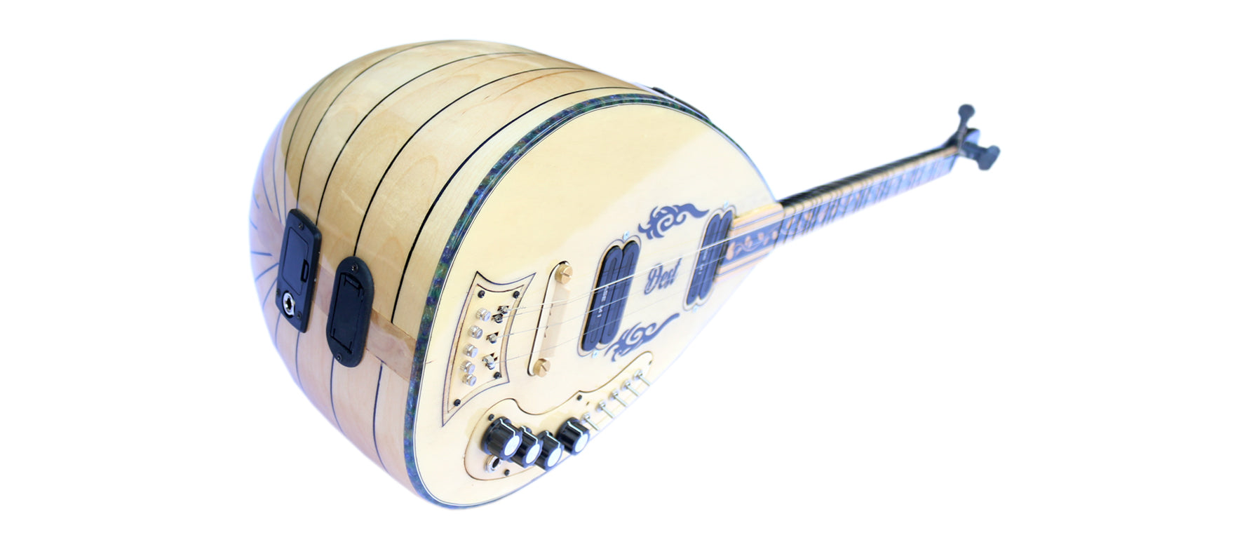 Dest RT1 E-Baglama Saz mit Rhythmussystem