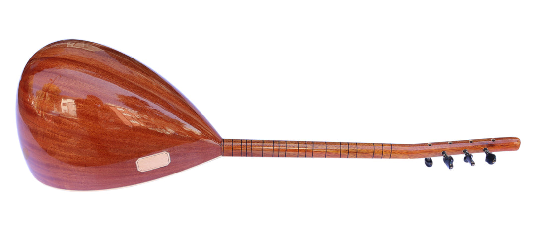 Mahogany short neck baglama saz MSS-101 by Sala
