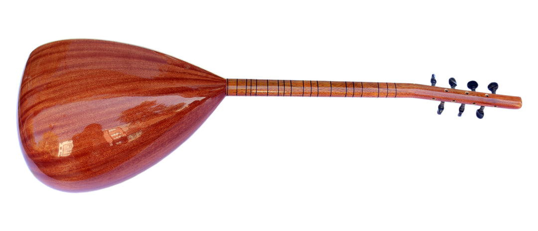 Handmade mahogany short neck baglama MSS-101