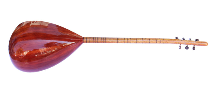 Handmade juniper long neck baglama MSL-105-2