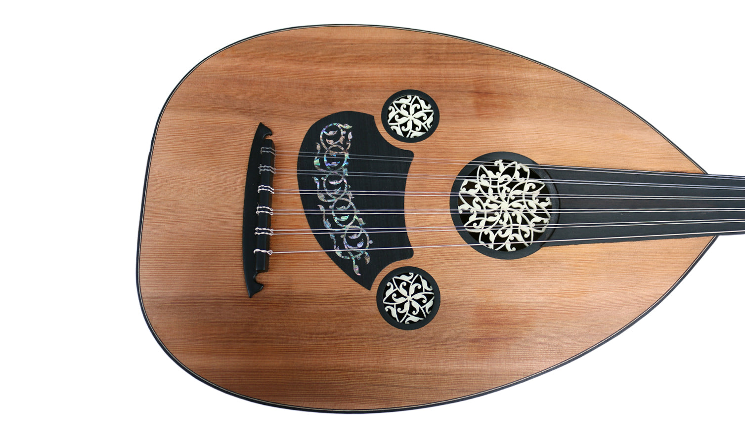 Left-handed Arabic oud SALA-A8L by Sala Muzik