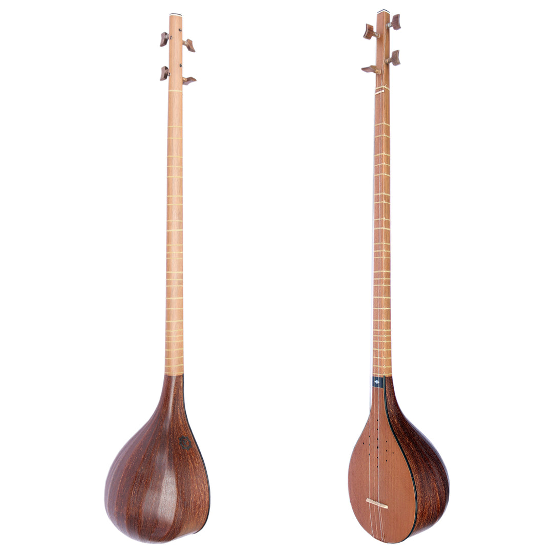Movlana special left handed walnut setar MOS-4L Persian long-neck lute