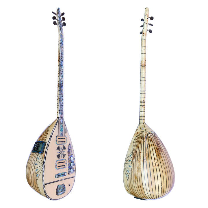 Professional electric saz AYS-304 by Ali Demir Yaygin Saz with mazel bowl