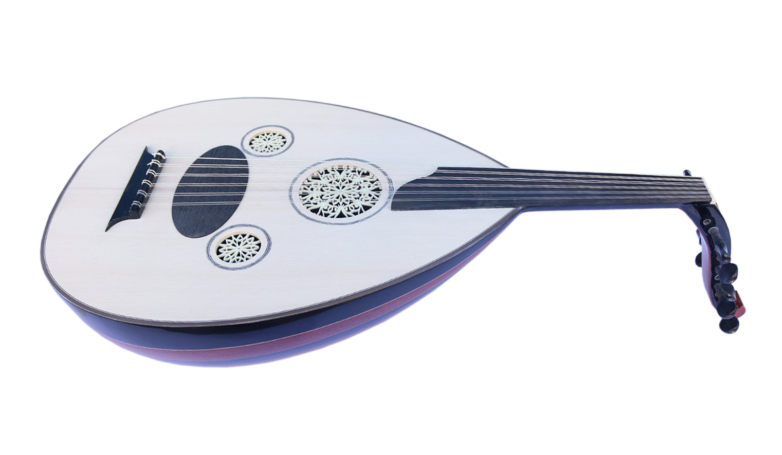 Handgefertigte türkische Oud AO-109 mit hellem resonantem türkischem Maqam-Klang