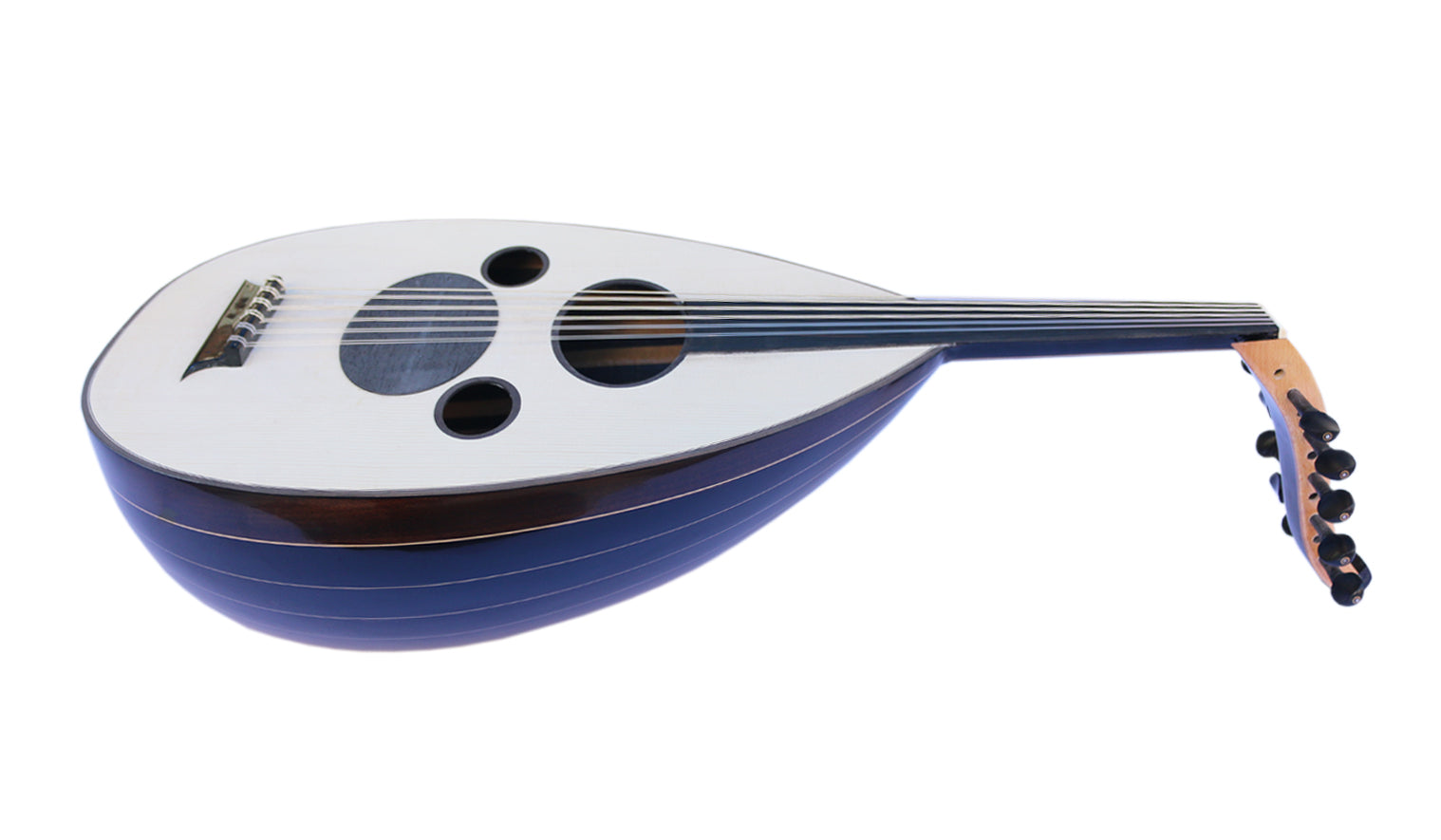 Oud arabe AAO-108 noyer épicéa avec cordes Pyramid 650/11