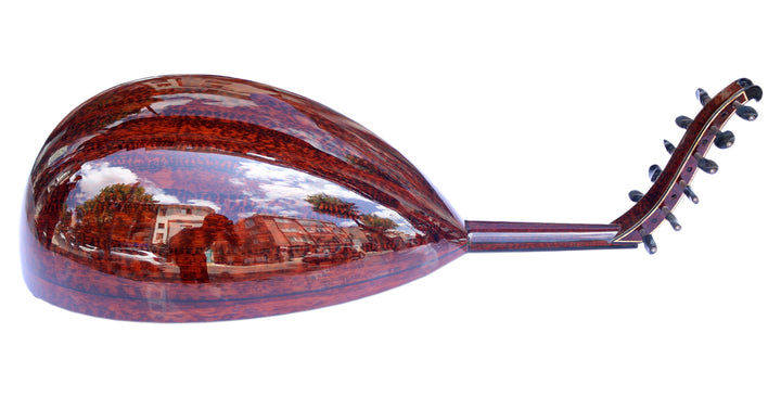 Mistrzowski arabski oud Miras z drewna snakewood