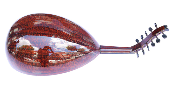 Mistrzowski arabski oud Miras z drewna snakewood