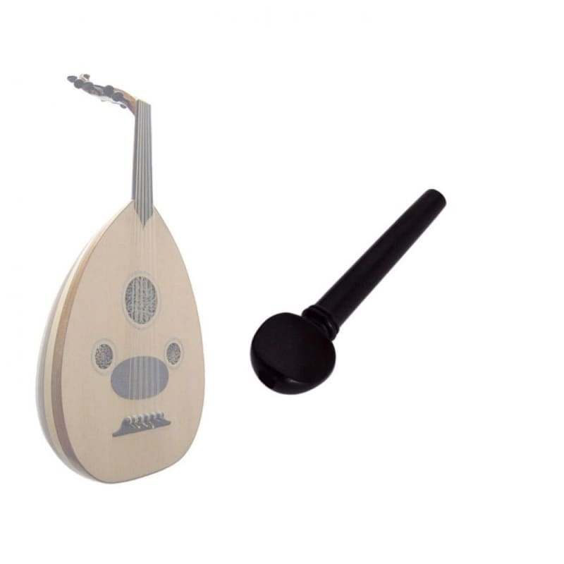 Professionelle Ebenholz-Wirbel für Oud EOB-102 zwei Stück Ersatzset von Dest