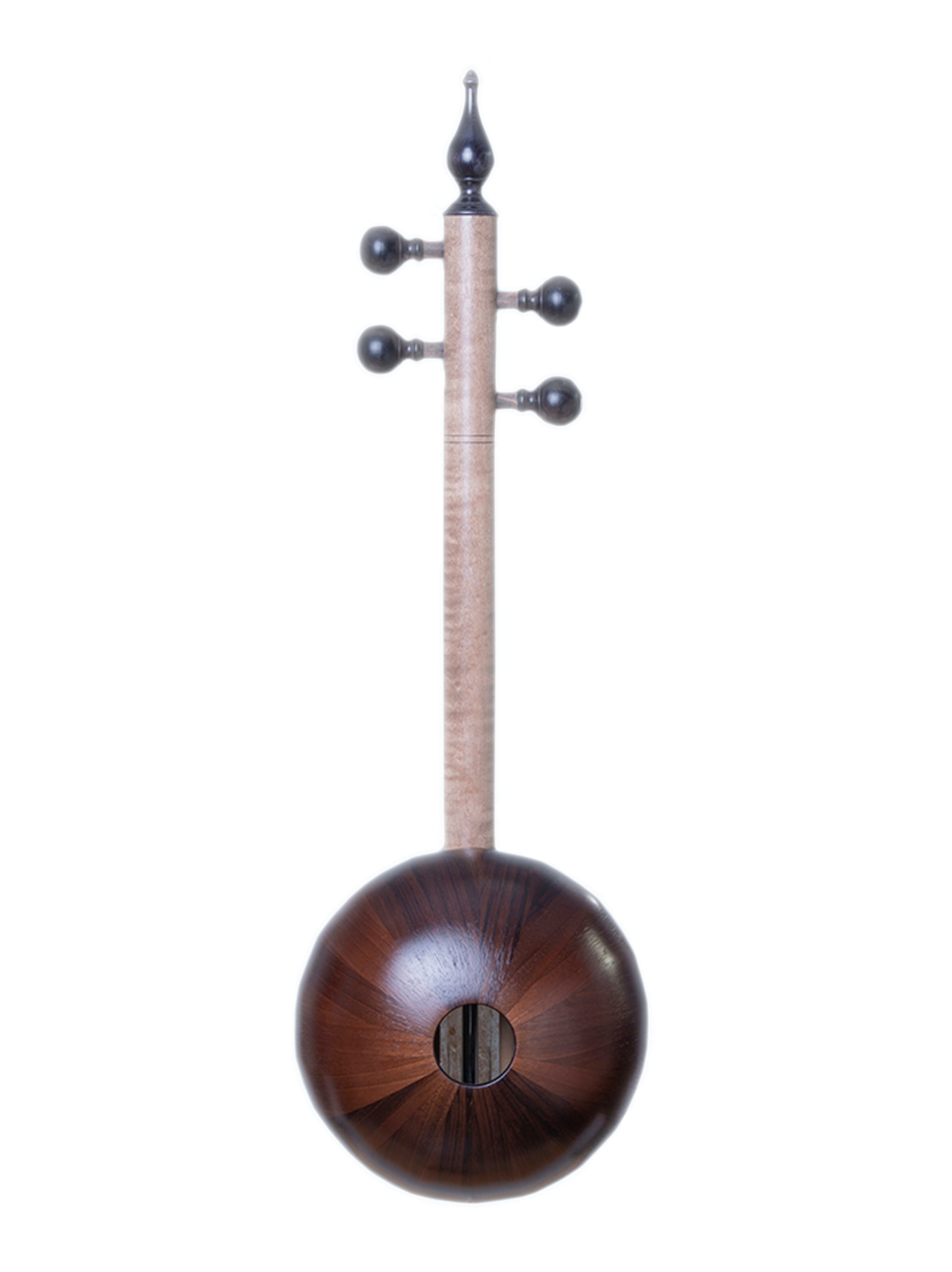 Aler aserische Kamancha AZK-402 handgefertigtes aserbaidschanisches Streichinstrument