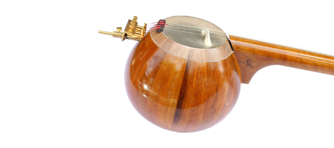 Keykhaee Persian kamanche KK-4 with mulberry bowl and carved neck