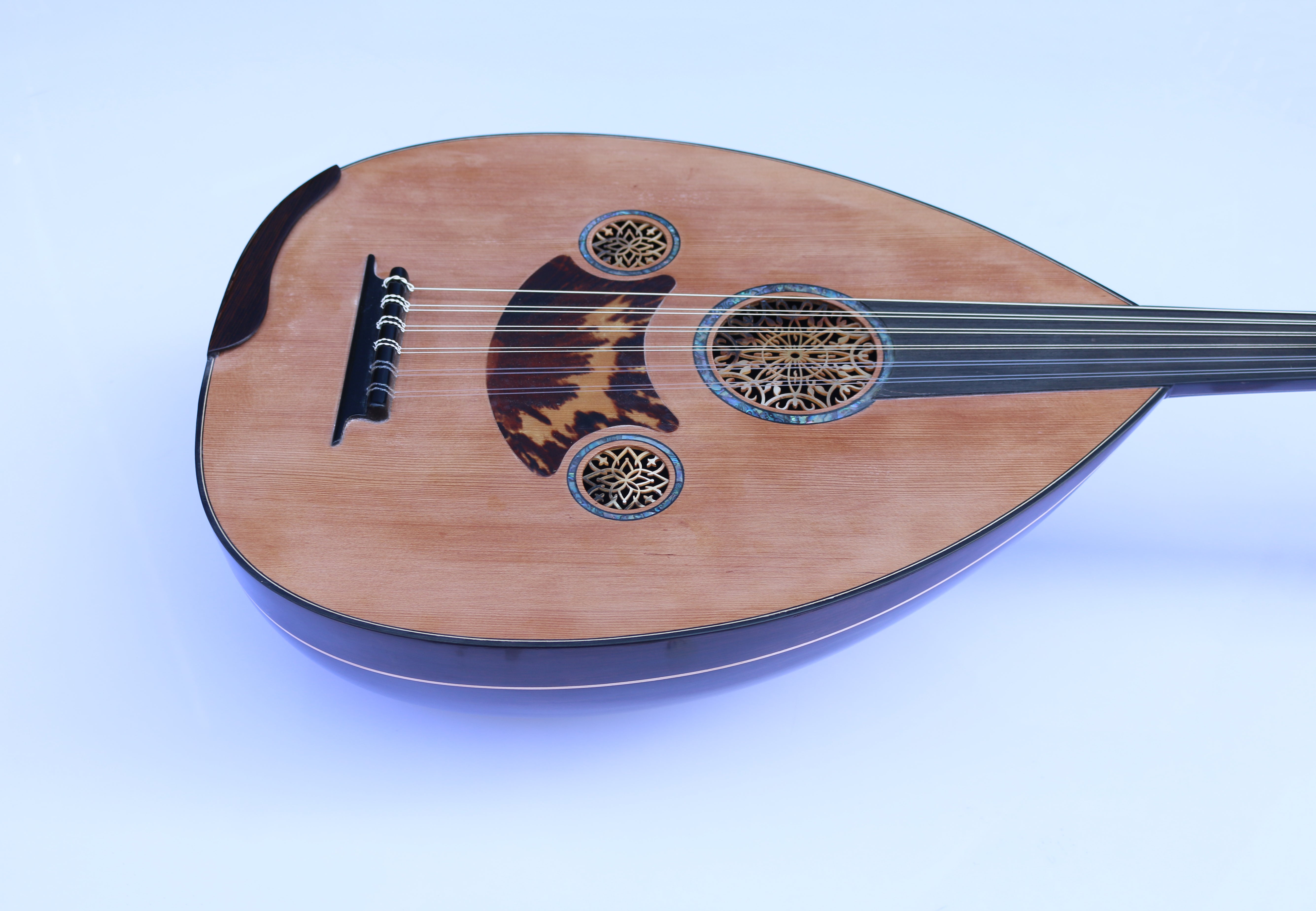 Türkische Oud MCO-405 aus Wenge und Kanadischer Zeder von Mustafa Copcuoglu