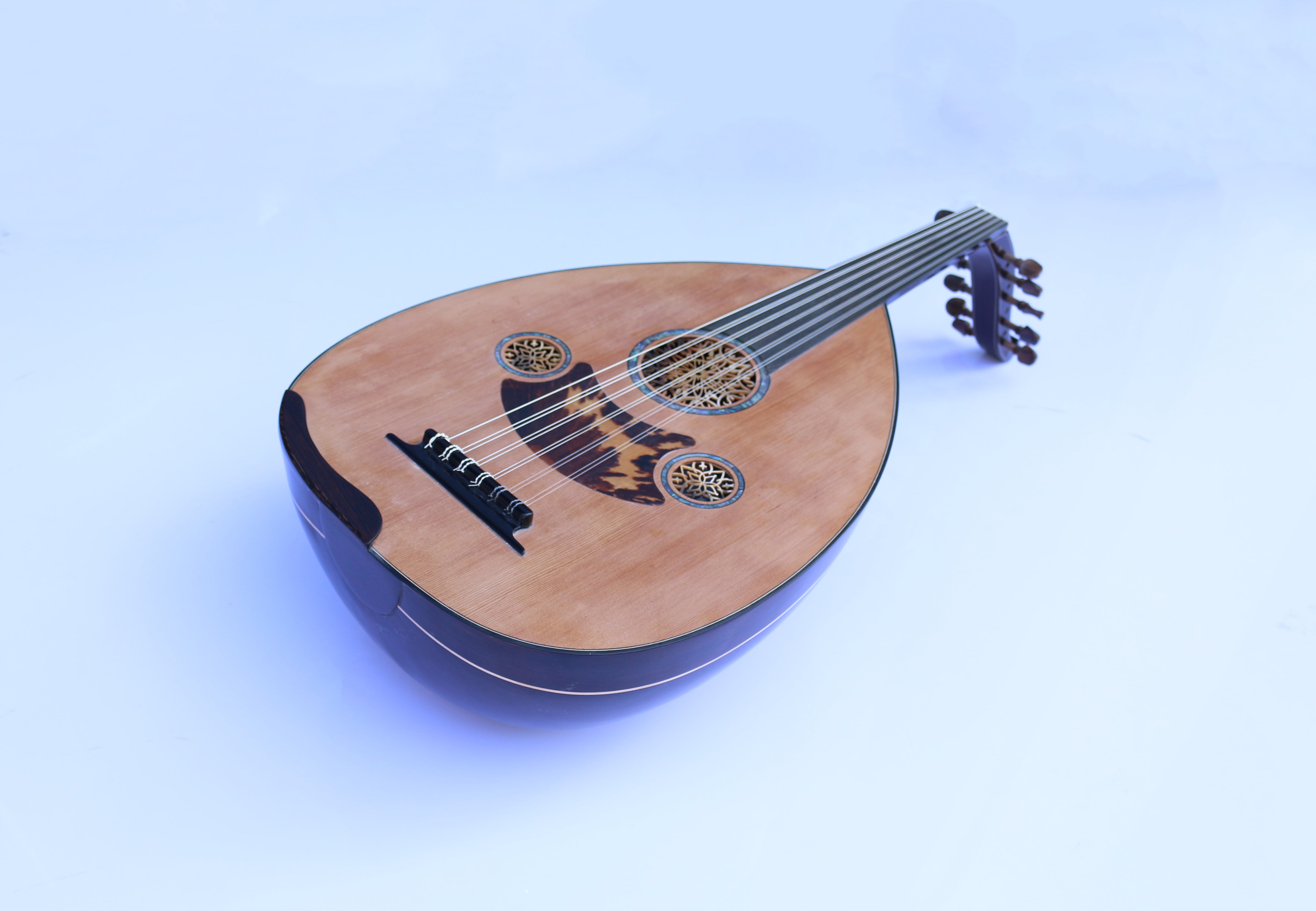 Mustafa Copcuoglu türkische Wenge-Oud MCO-405