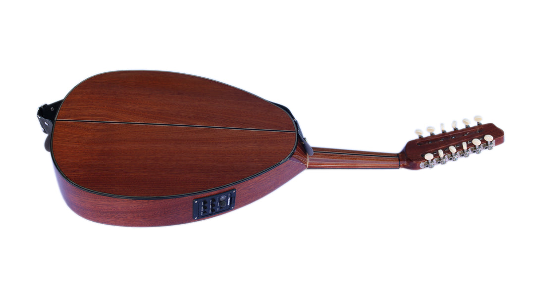 Mahogany Turkish electric acoustic oud OUDE 5 by Sala