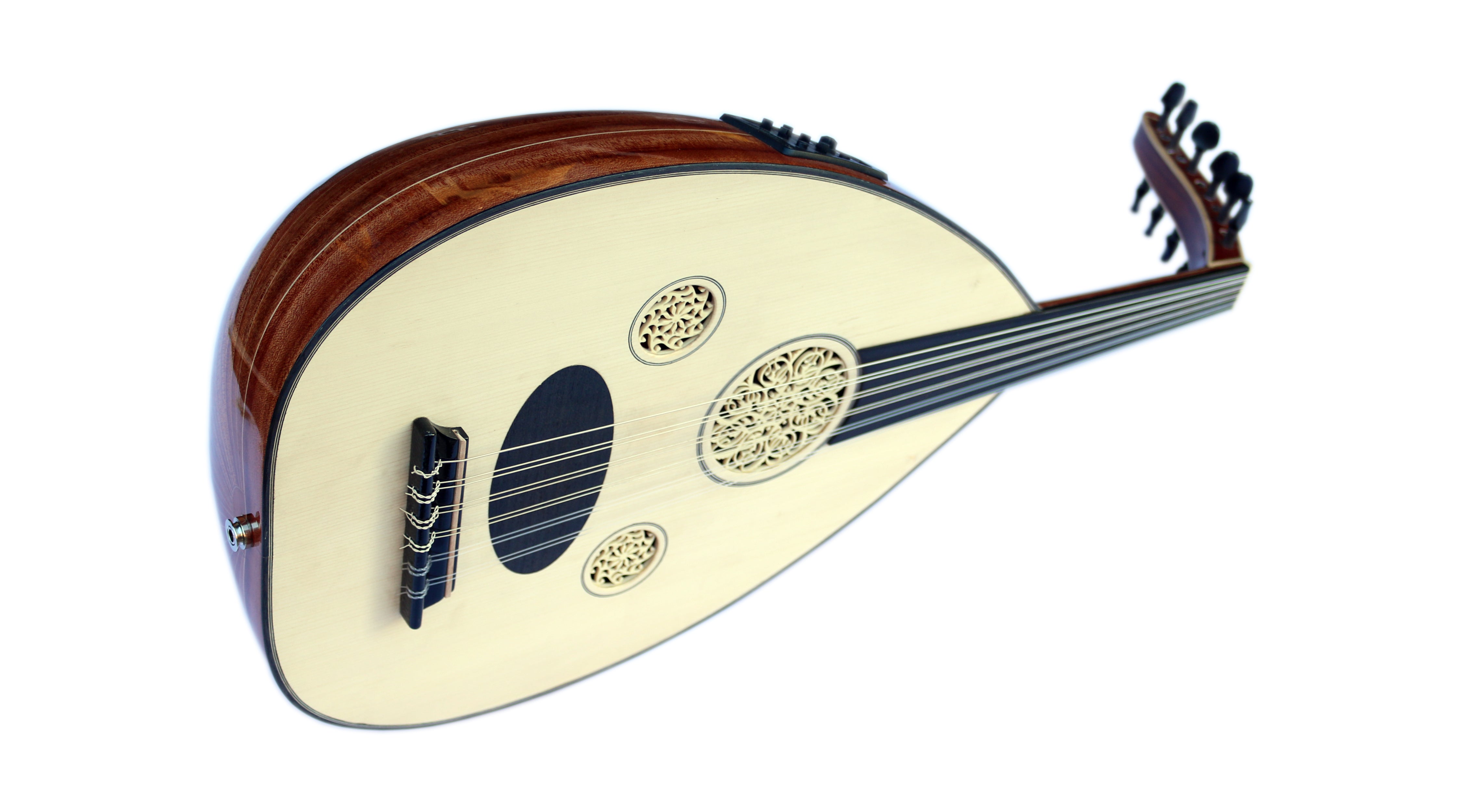Sala Muzik türkische Walnuss-E-Oud HSO-302E