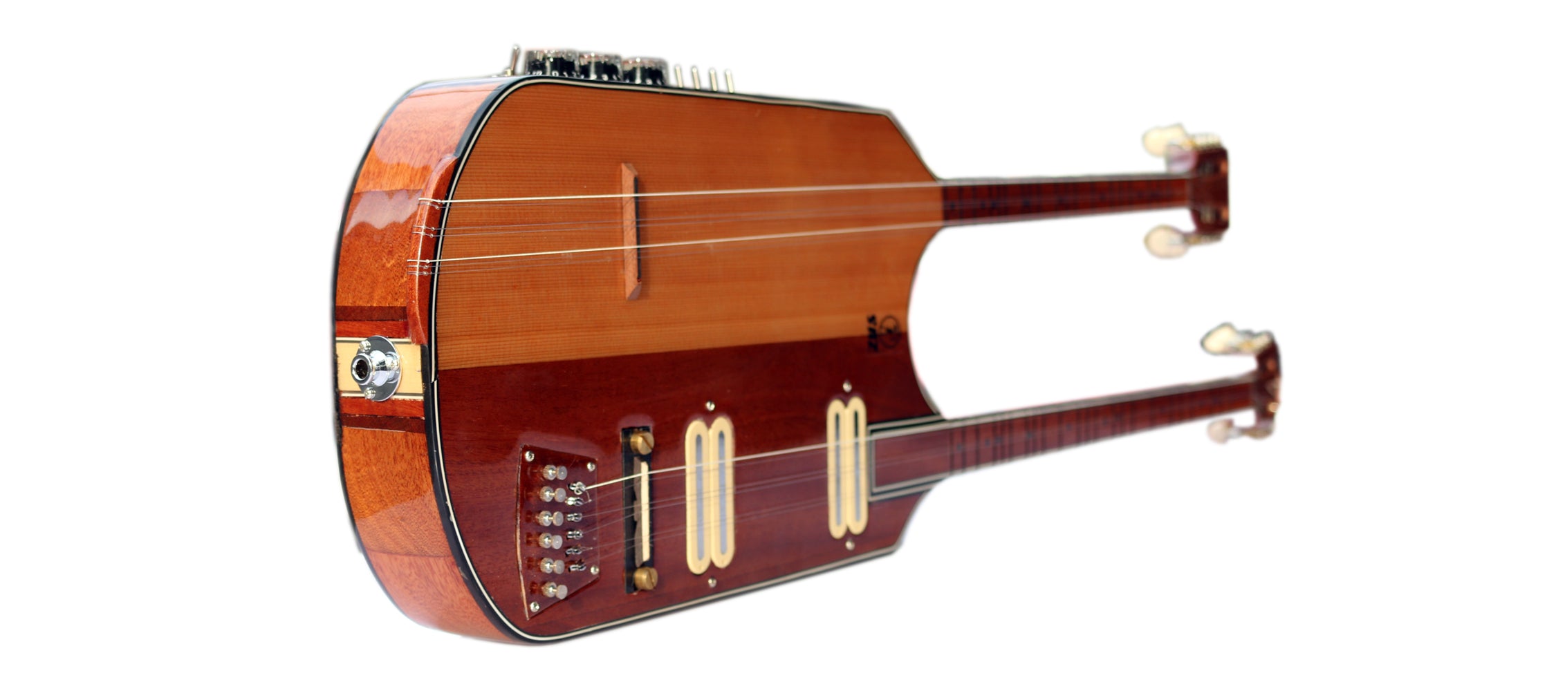 Sala Doppelhals-Baglama E-Saz DBL-504