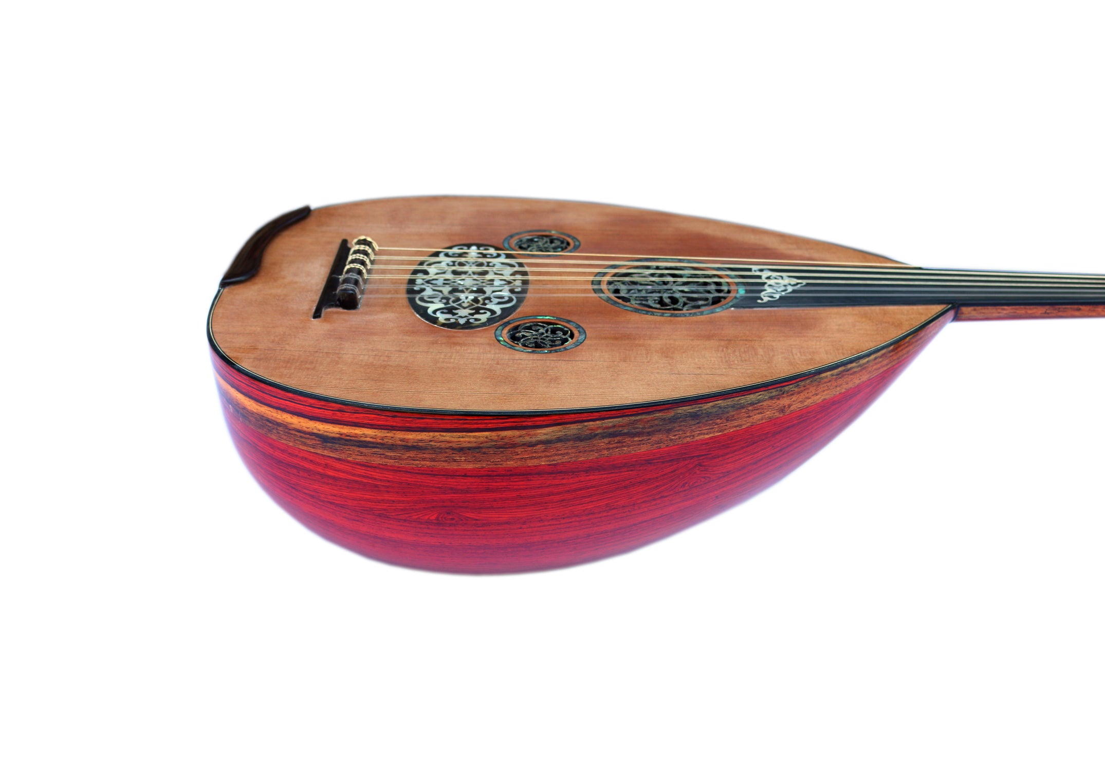 Cocobolo türkische Oud MCO-5 mit kanadischer Zeder von Mustafa Copcuoglu