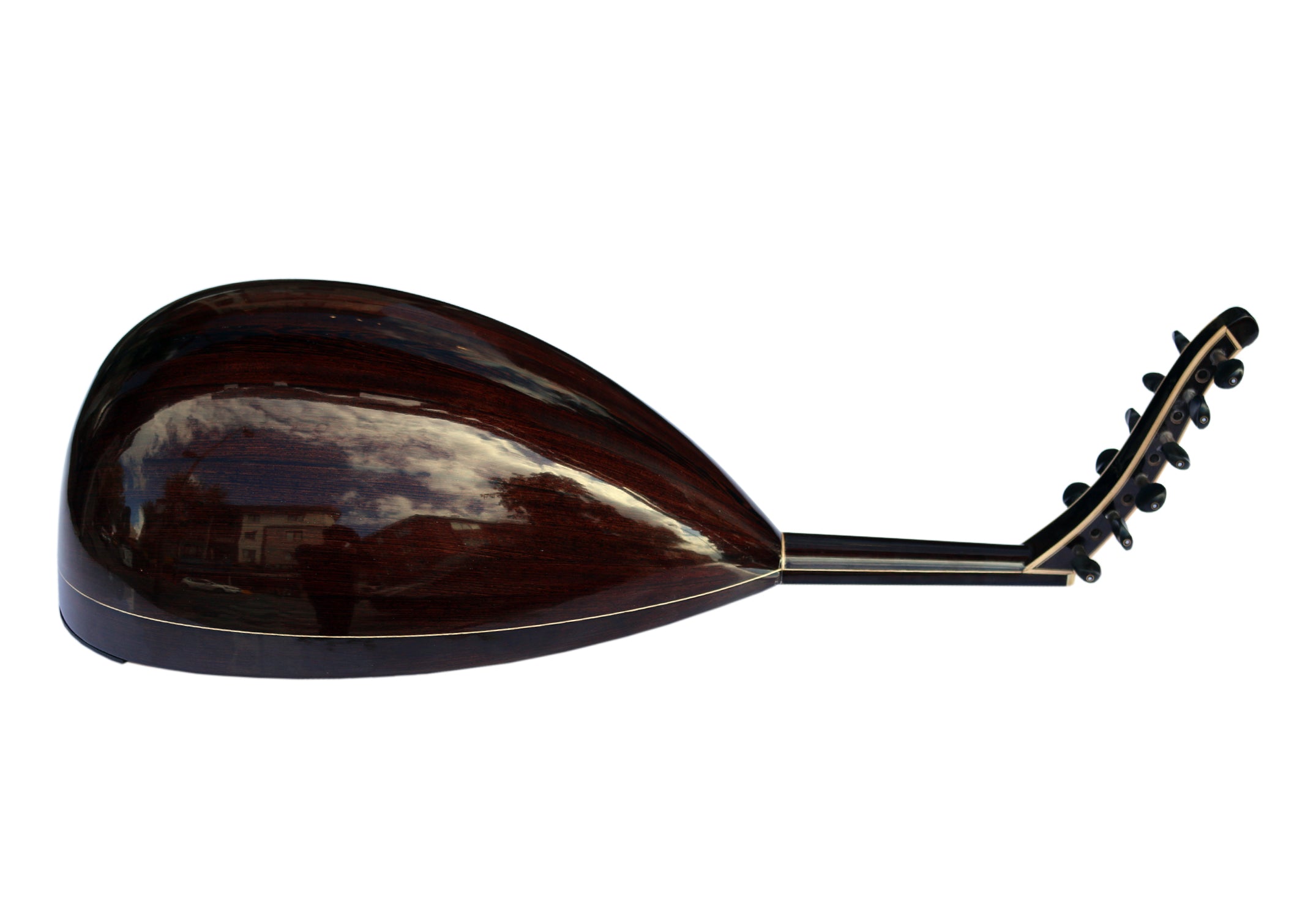 Wenge and spruce Arabic oud SALA-Y8 tuned C G D A G A