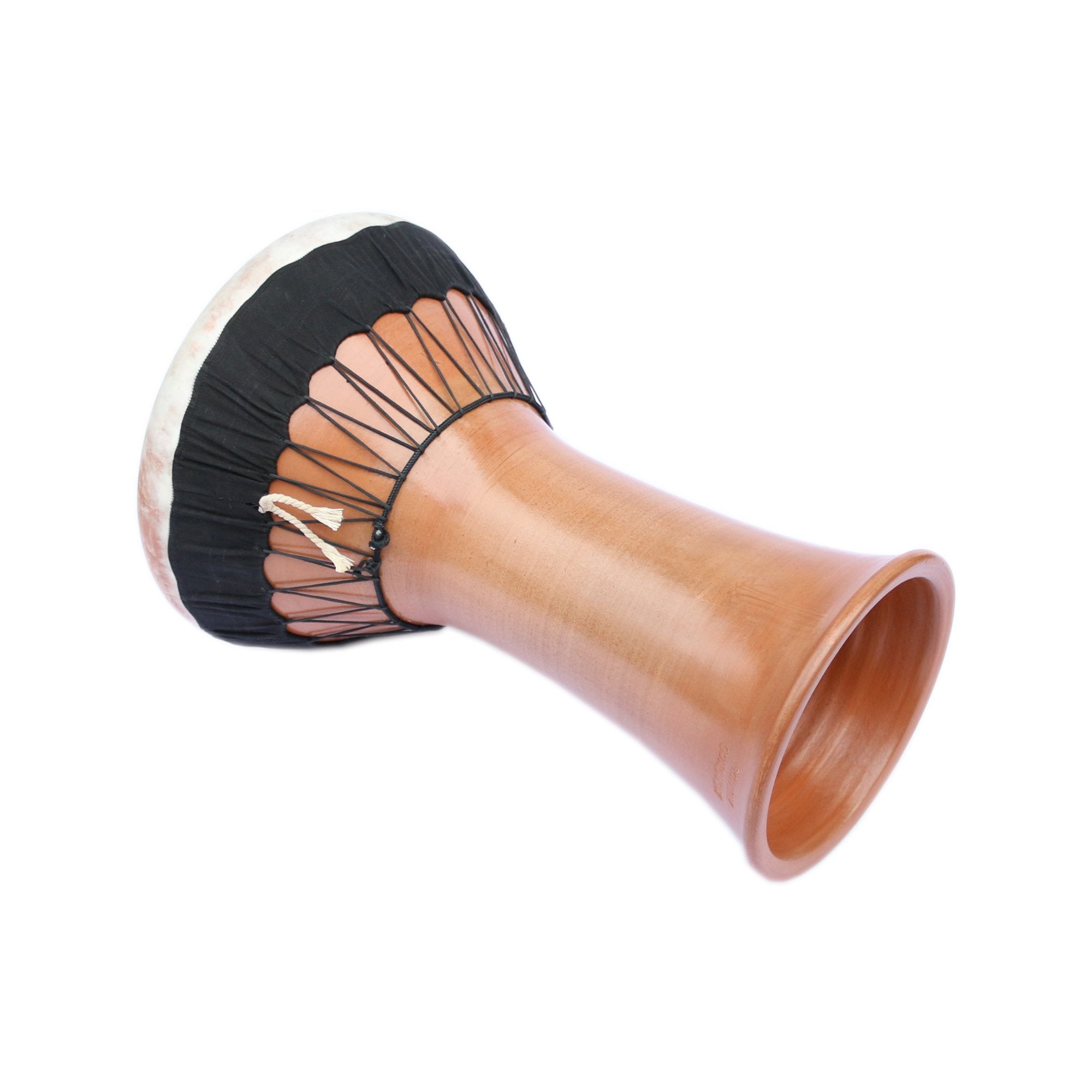 Professionelle Ton-Darbuka SCD-302 mit Ziegenfell und Gigbag-Tasche