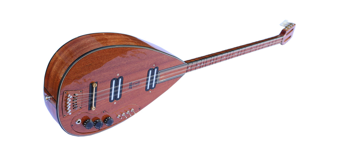 Professional flat electric baglama saz SHES-305 by Dest