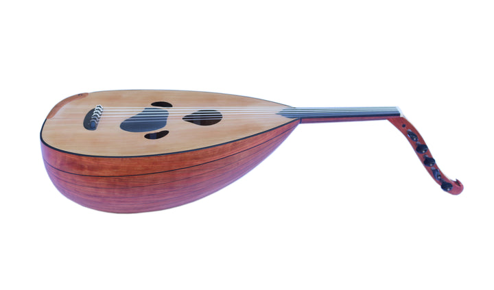 Maestro Arabic oud MOUD-6 with solid oleander bowl and Canadian cedar face