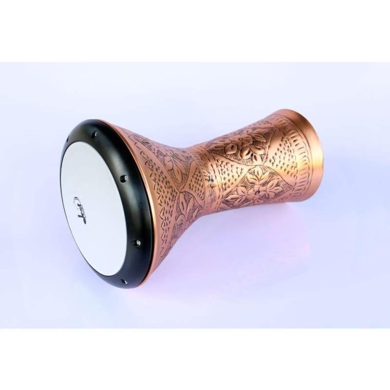 Kupfer ägyptische Darbuka DED-422P von Dest Percussion handgefertigt in der Türkei