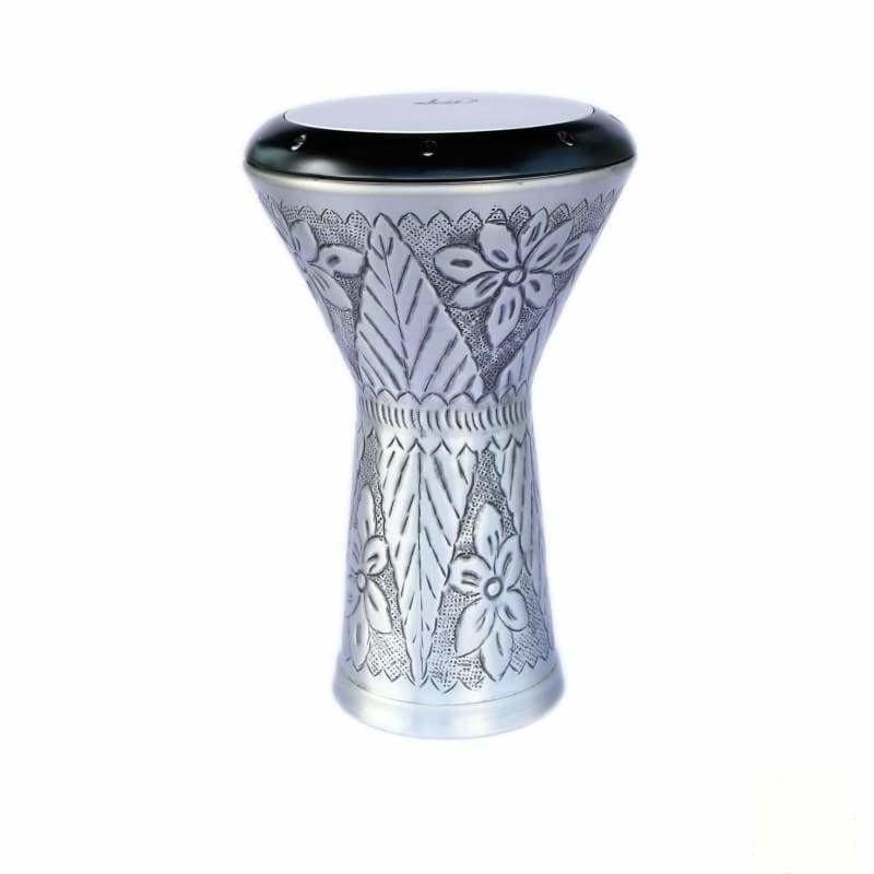 Ägyptische Solo-Darbuka DED-322P von Dest Percussion mit Druckguss-Aluminiumkorpus