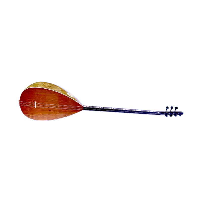 Professionelle Langhals-Baglama Saz DST-307 aus geschnitztem Maulbeerholz von Sala