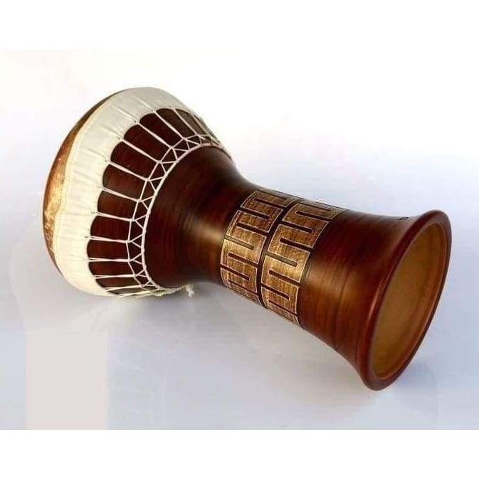 Emin Percussion Ton-Keramik-Darbuka EP-104-A traditionelle Trommel