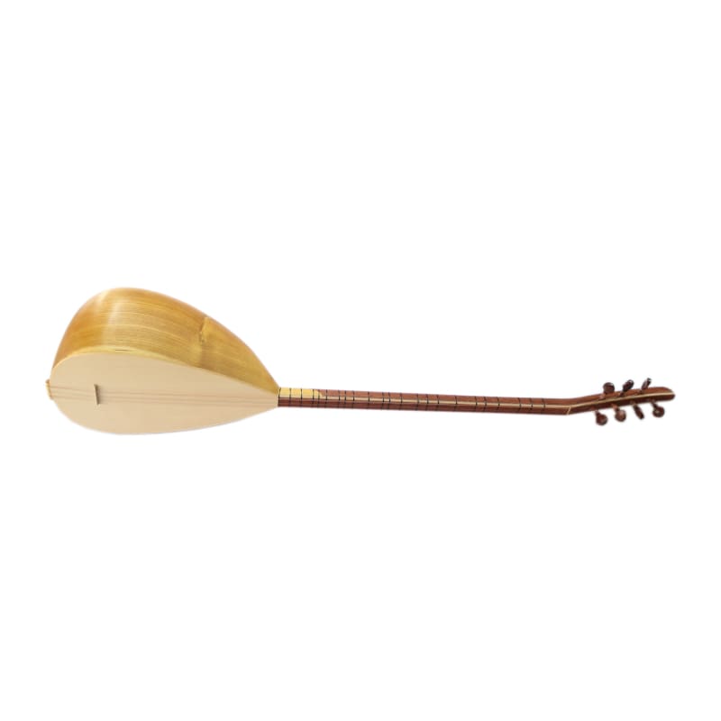Professionelle Langhals-Baglama Saz OSL-407 aus geschnitztem Maulbeerholz von Sala