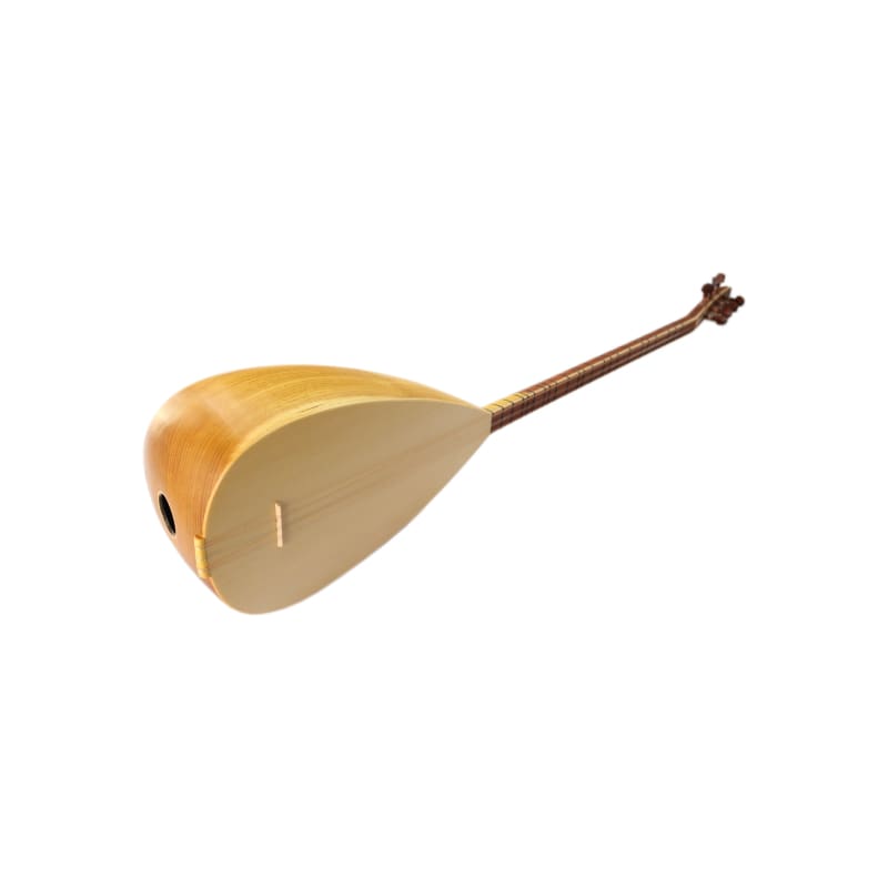 Geschnitzte Maulbeer-Langhals-Baglama OSL-407 mit reichem Klang