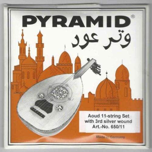 Professionelle Oud-Saiten arabisch-syrische Stimmung Pyramid PSO-650 vollständiges Set