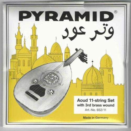 Professional oud strings Arabic Syrian tuning Pyramid PSO-652 complete set