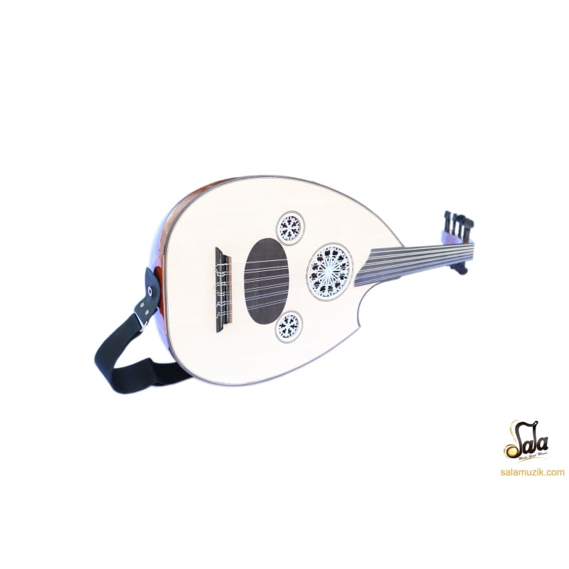 Türkische professionelle E-Oud AOH-5 mit Mahagonikorpus und Fichtendecke