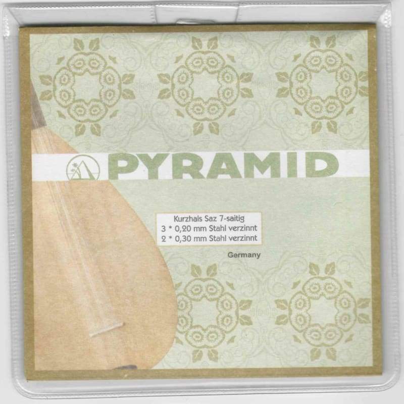 Professionelle türkische Langhals-Baglama-Saiten PSL-404 von Pyramid Saiten